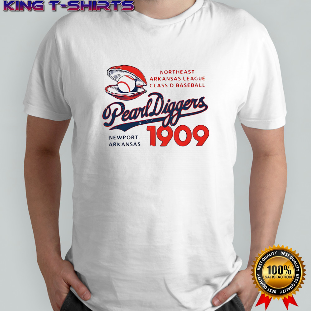 Newport Pearl Diggers Northeast Arkansas League baseball teams defunct 1909 vintage logo