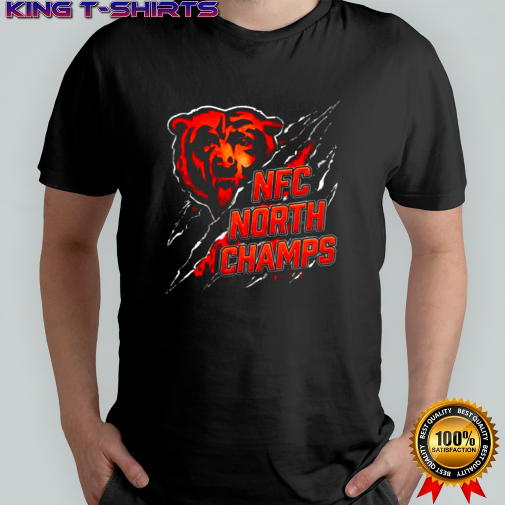 NFC North Division Champions Bear Head T Shirt