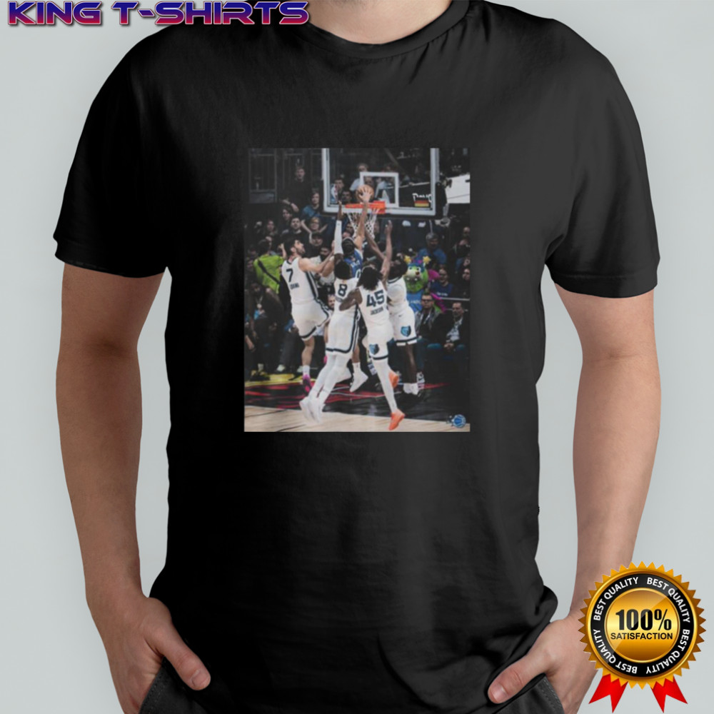 Official Anthony Black Dunks On Four Defenders Shirt