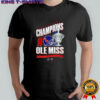Ole Miss Rebels 2026 Sugar Bowl Champions Cup shirt