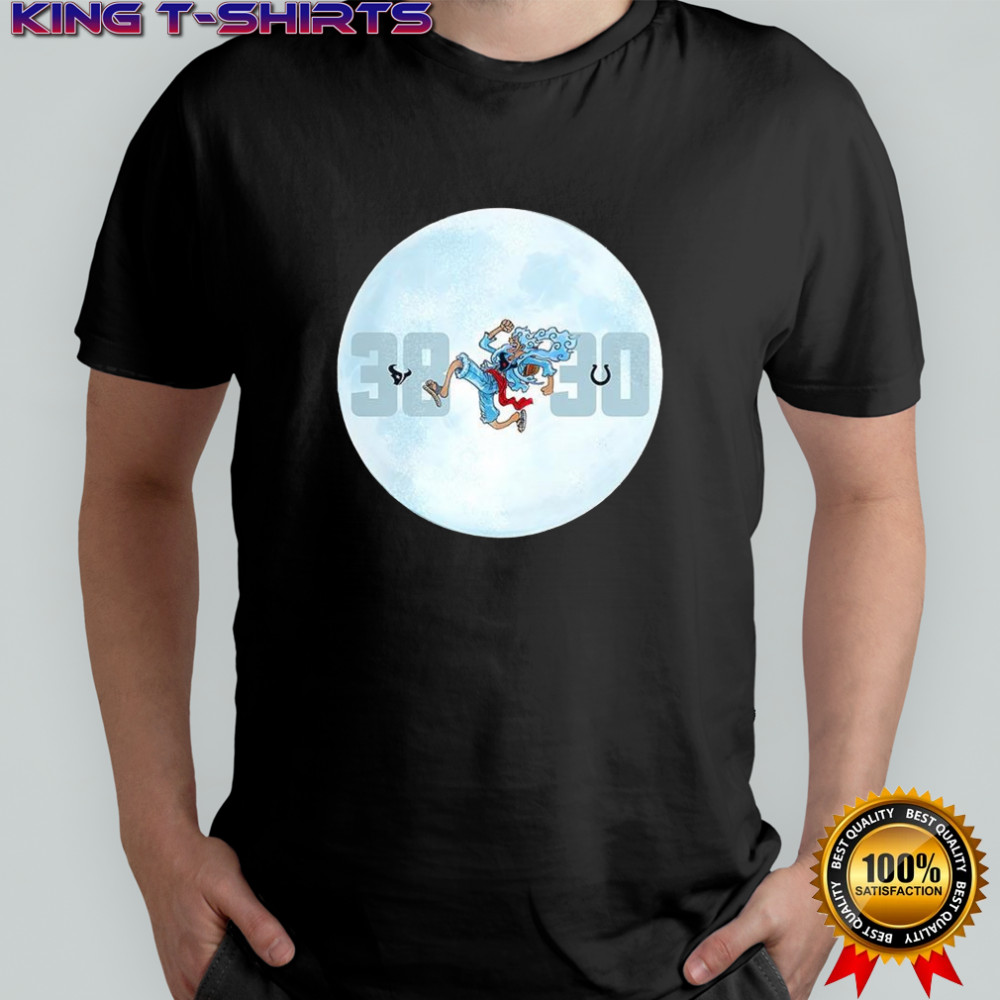 One Piece Houston Texans 38 vs Indianapolis Colts 30 shirt