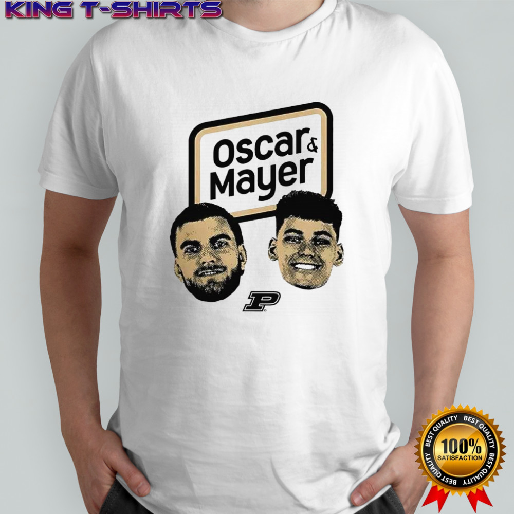 Oscar Cluff & Omer Mayer Purdue Boilermakers Heads shirt