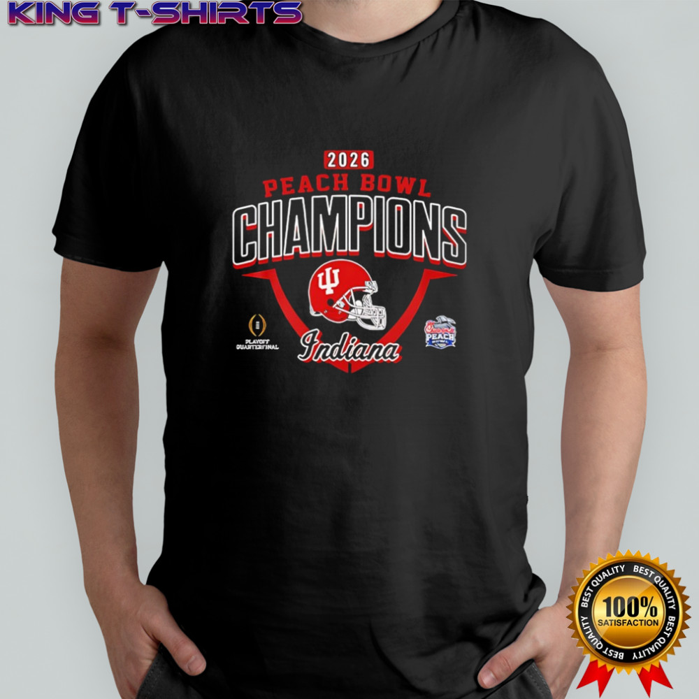 Peach Bowl Champions Indiana Hoosiers CFP 2026 shirt