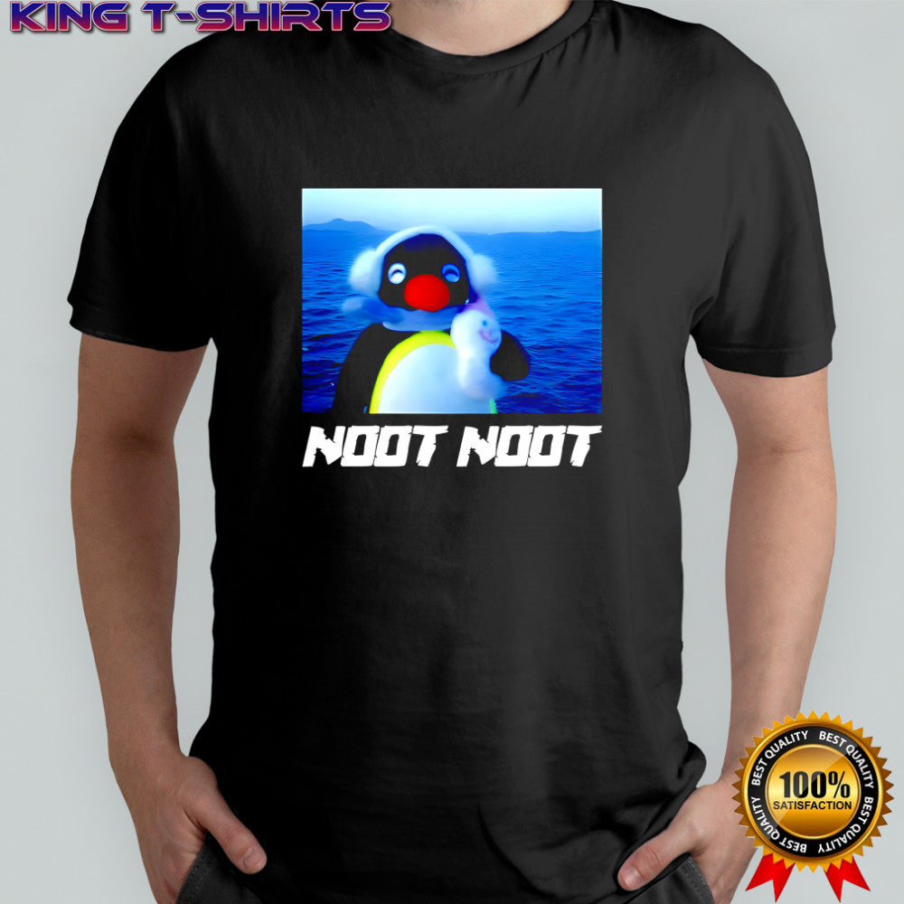 Penguin noot noot graphic shirt