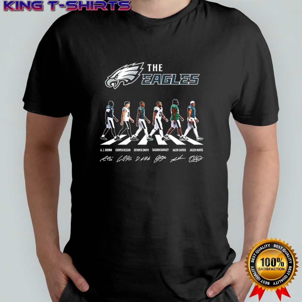 Philadelphia Eagles teams show 2026 signature shirt
