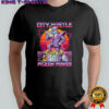 Pigeon Power City Hustle Funny Retro 80s Synthwave shirt