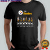 Pittsburgh Steelers NFL player cross the road signature shirt