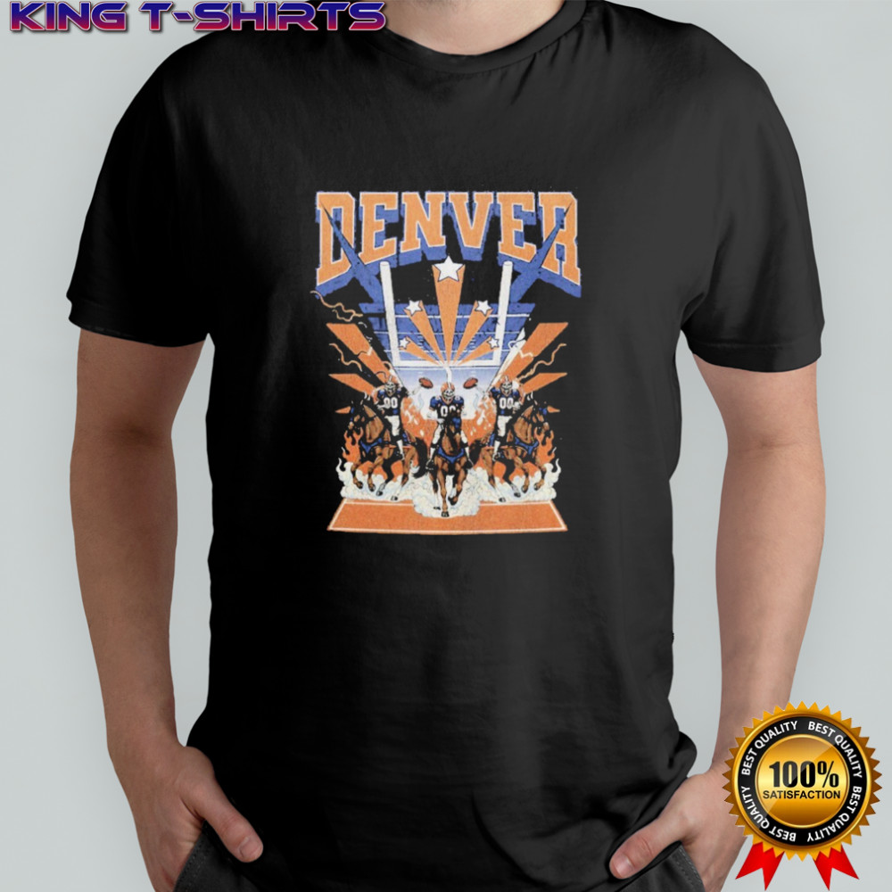 Retro Denver Football Vintage Broncos Sunday Football shirt