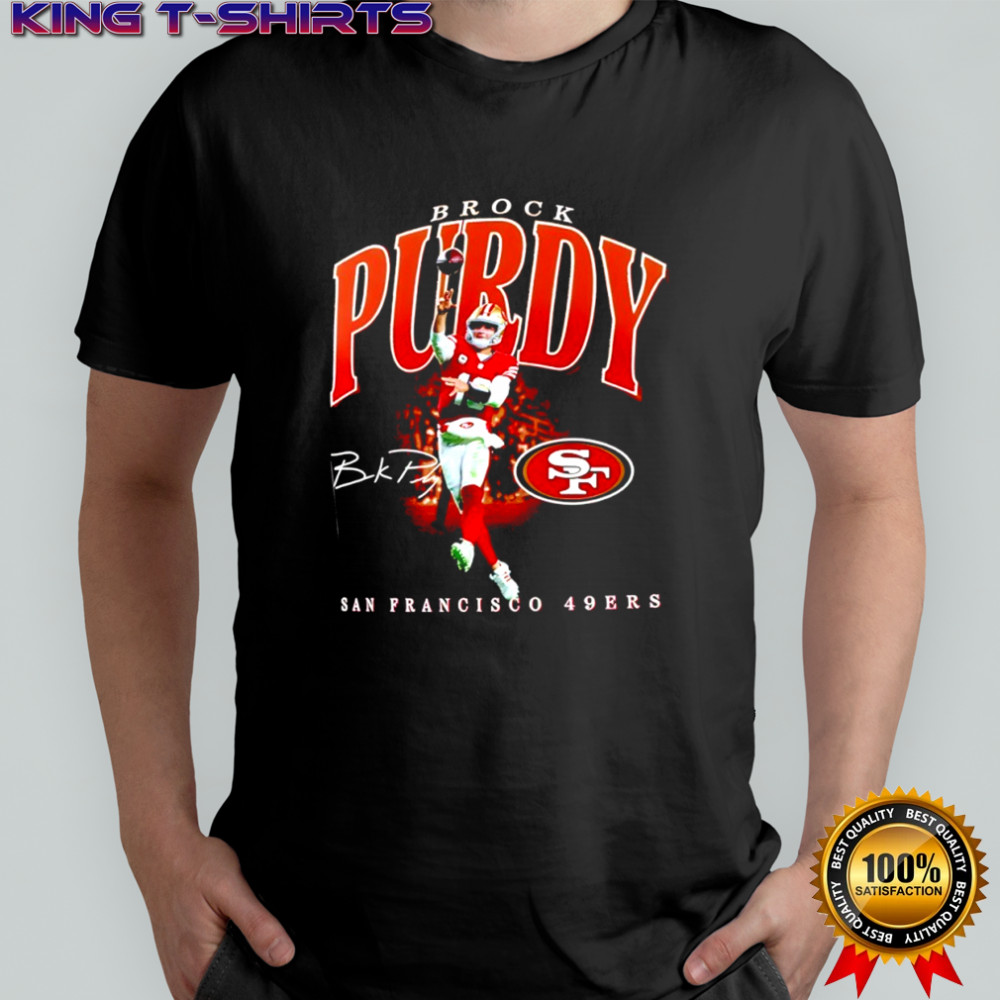 San Francisco 49ers Brock Purdy Hype Player Graphic shirt