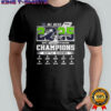 Seattle Seahawks NFC West Champions 2025 2026 seed 1 helmet logo shirt