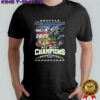 Seattle Seahawks NFC West Champions celebrating fanatics mascot sweeps away the opponent shirt