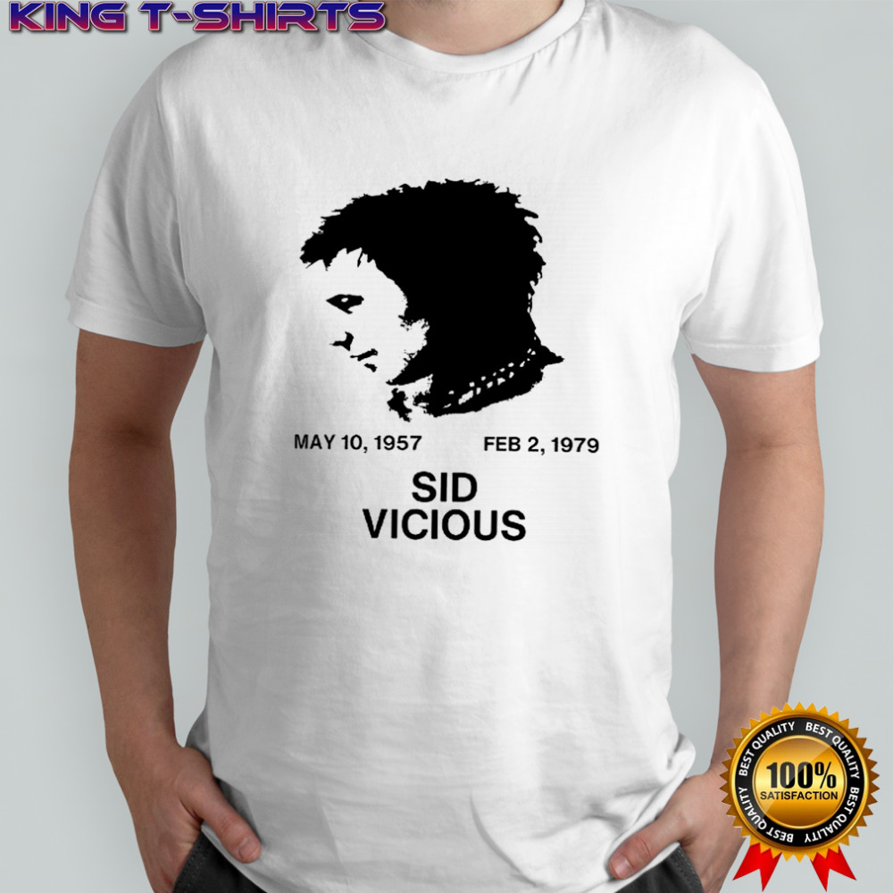 Sid Vicious may 10 1957 shirt