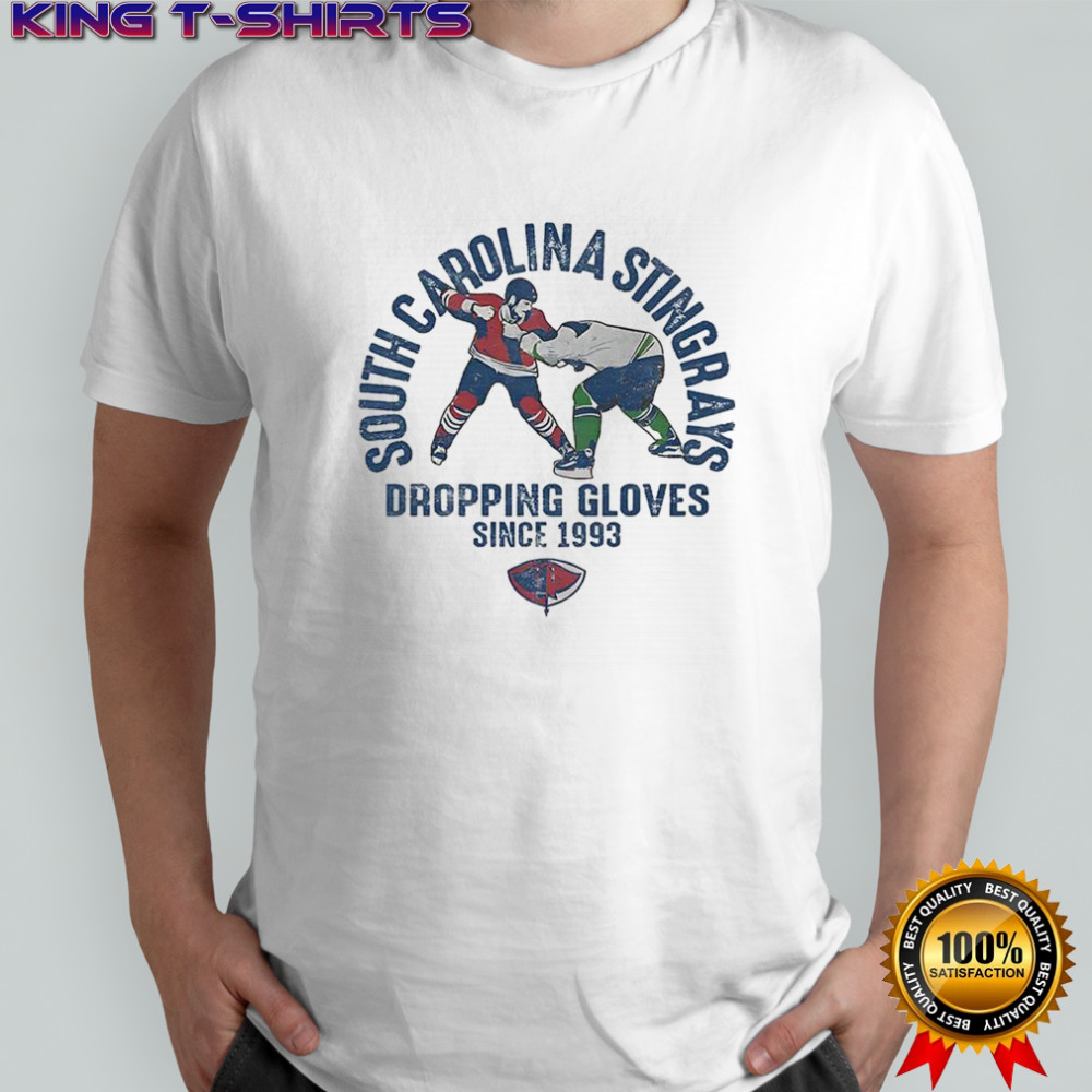 South Carolina Stingrays dropping gloves since 1993 shirt