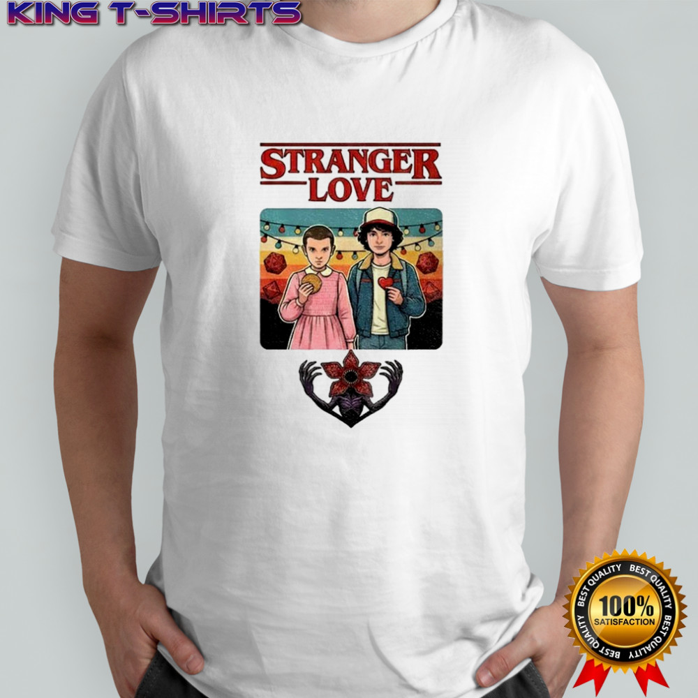Stranger Love Retro 80s Valentine’s Day Funny Hawkins shirt
