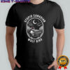 Stupid canadian wolf bird loon hockey wildlife shirt