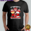 Tampa Bay Buccaneers 50th Anniversary Peanuts Charlie Brown and Snoopy Memories shirt