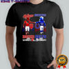 The Indiana Hoosiers on Saturdays and Indianapolis Colts on Sundays mascots logos shirt