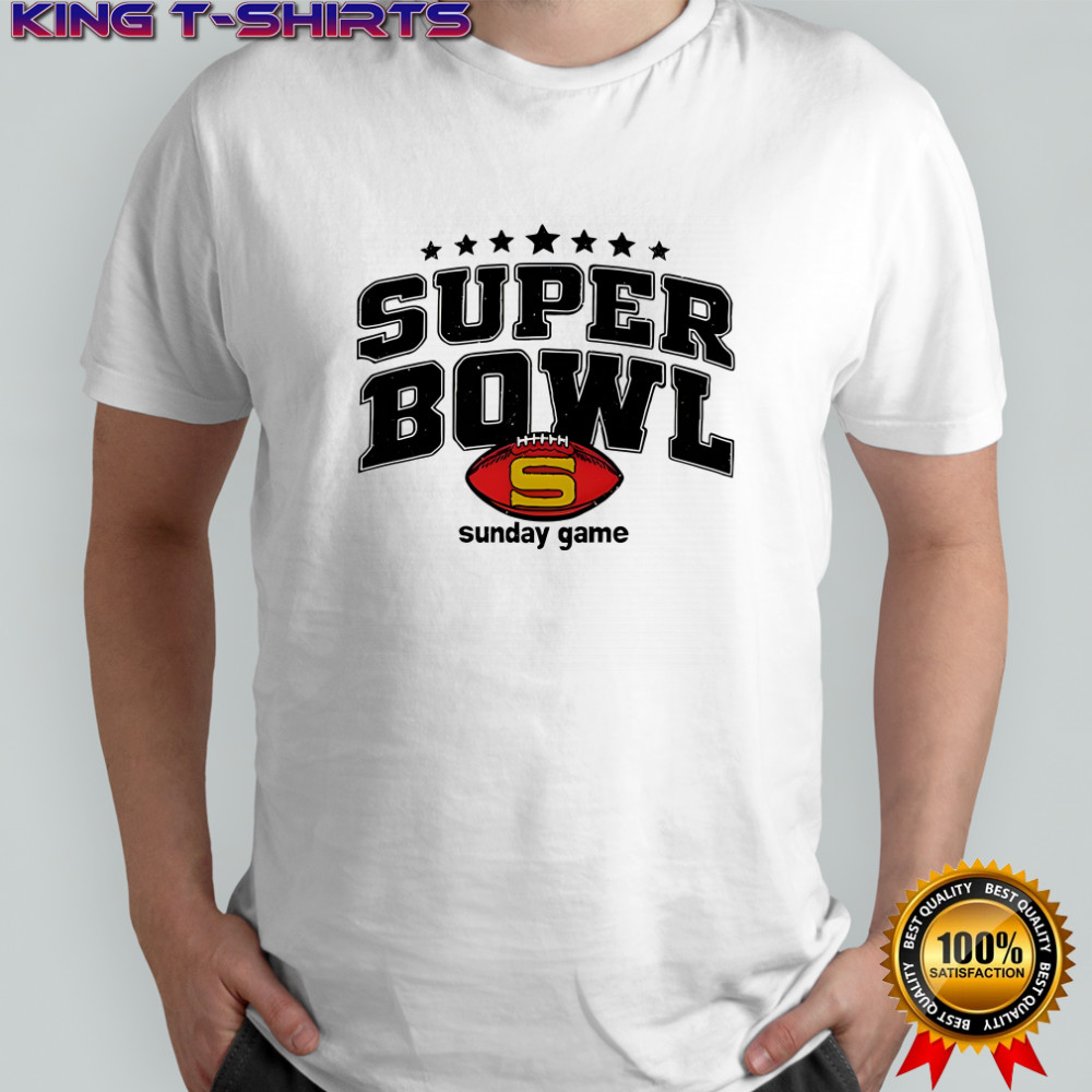 The Sunday Bowl sunday game logo shirt