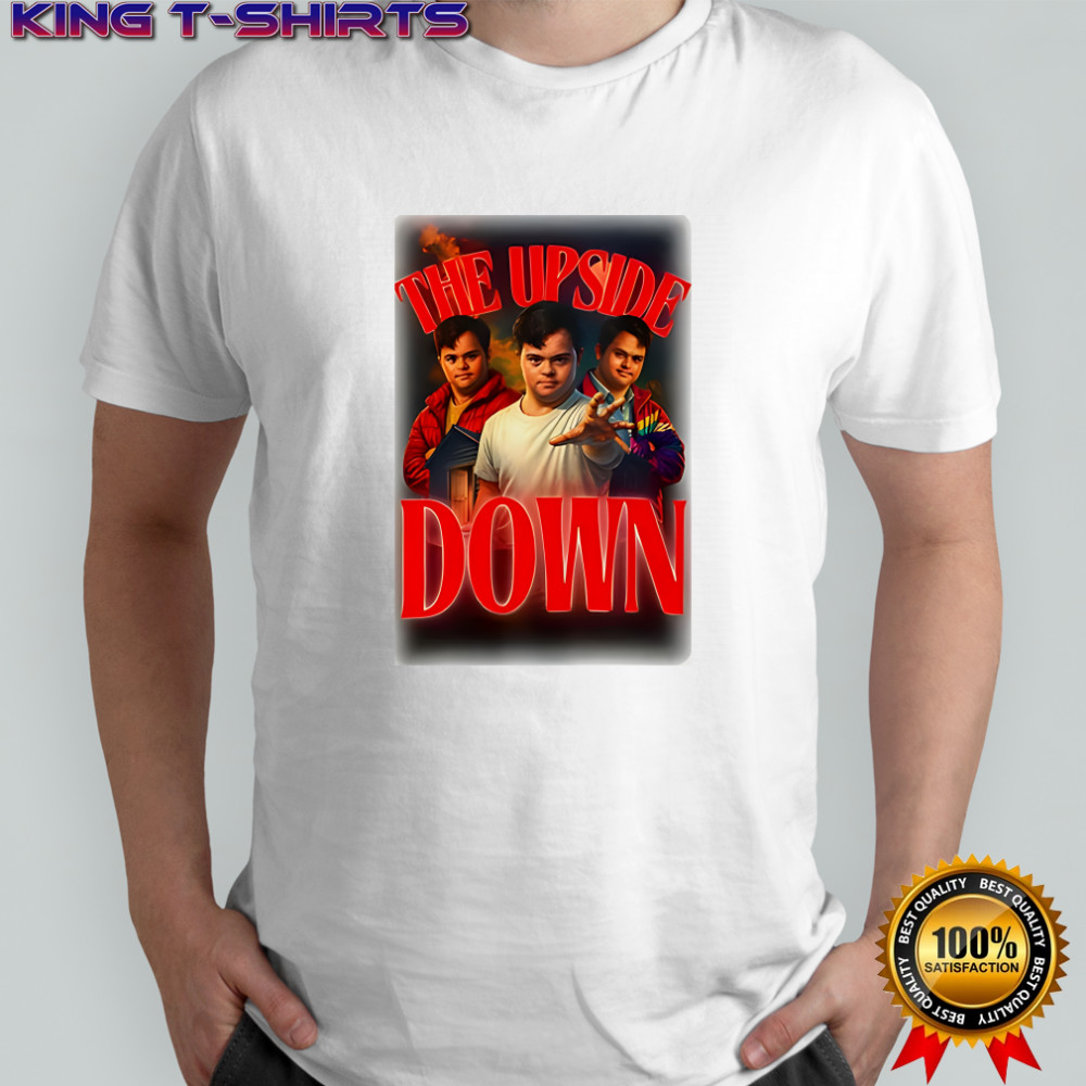 The upside Down syndrome Stranger Things parody shirt