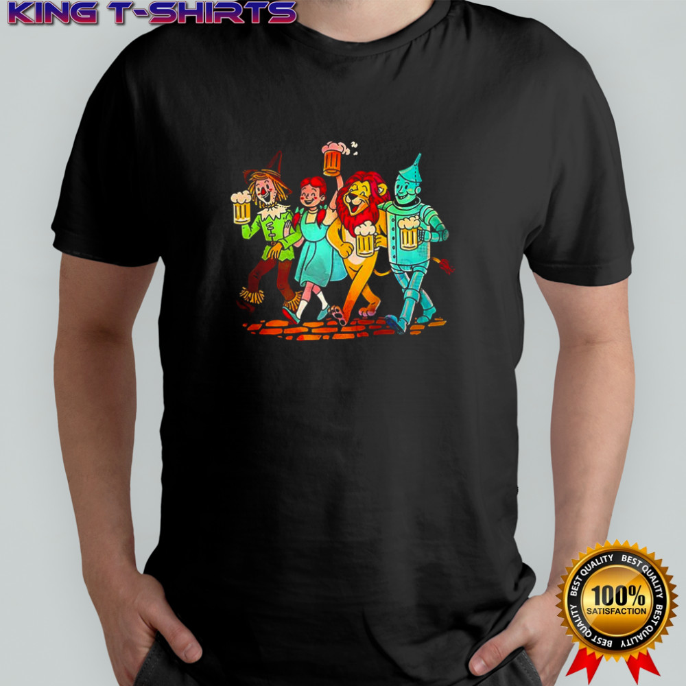 The Wizard of Oz cartoon party shirt