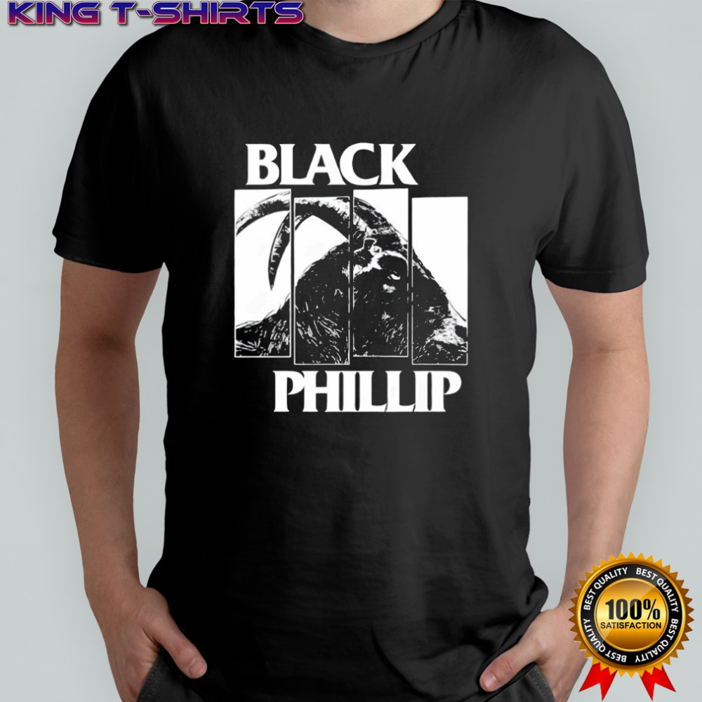 This is a Black Phillip inspired by the Witch and Black Flag shirt