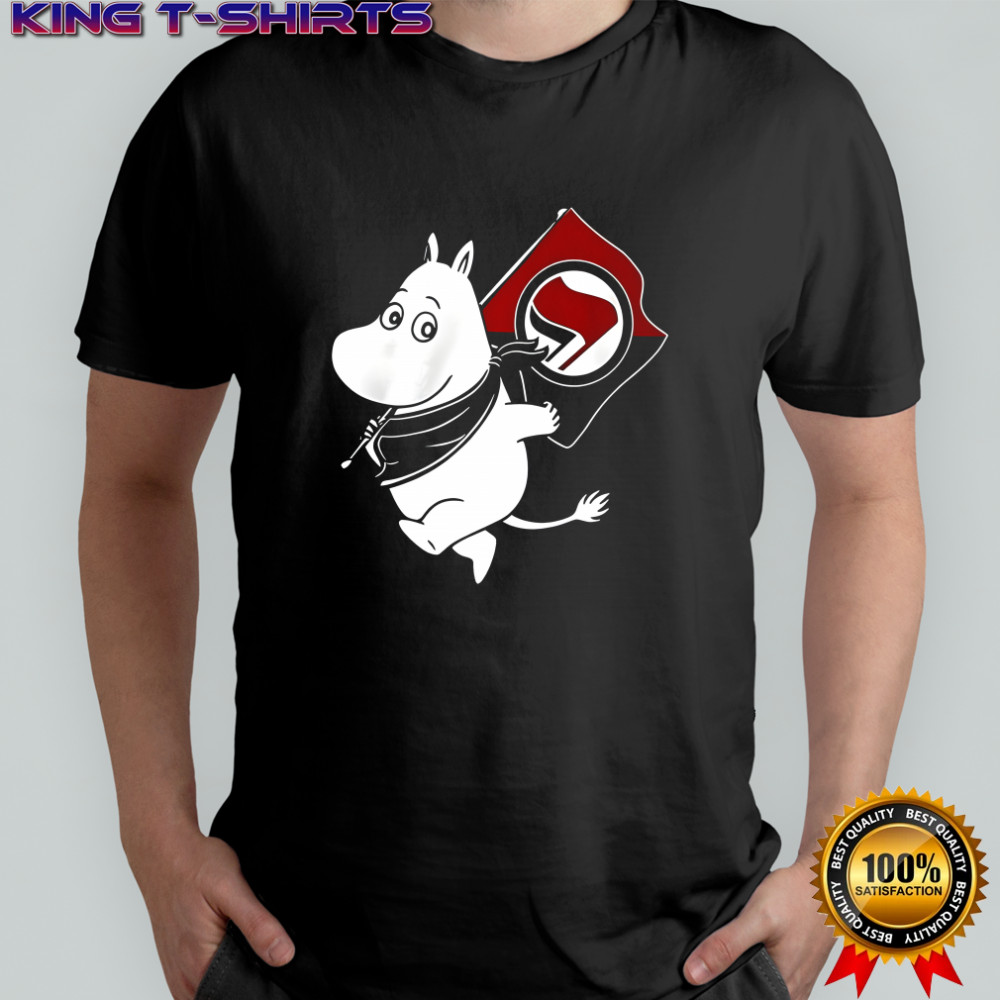 Tom Morello Antifa Moomin Anti Fascist shirt