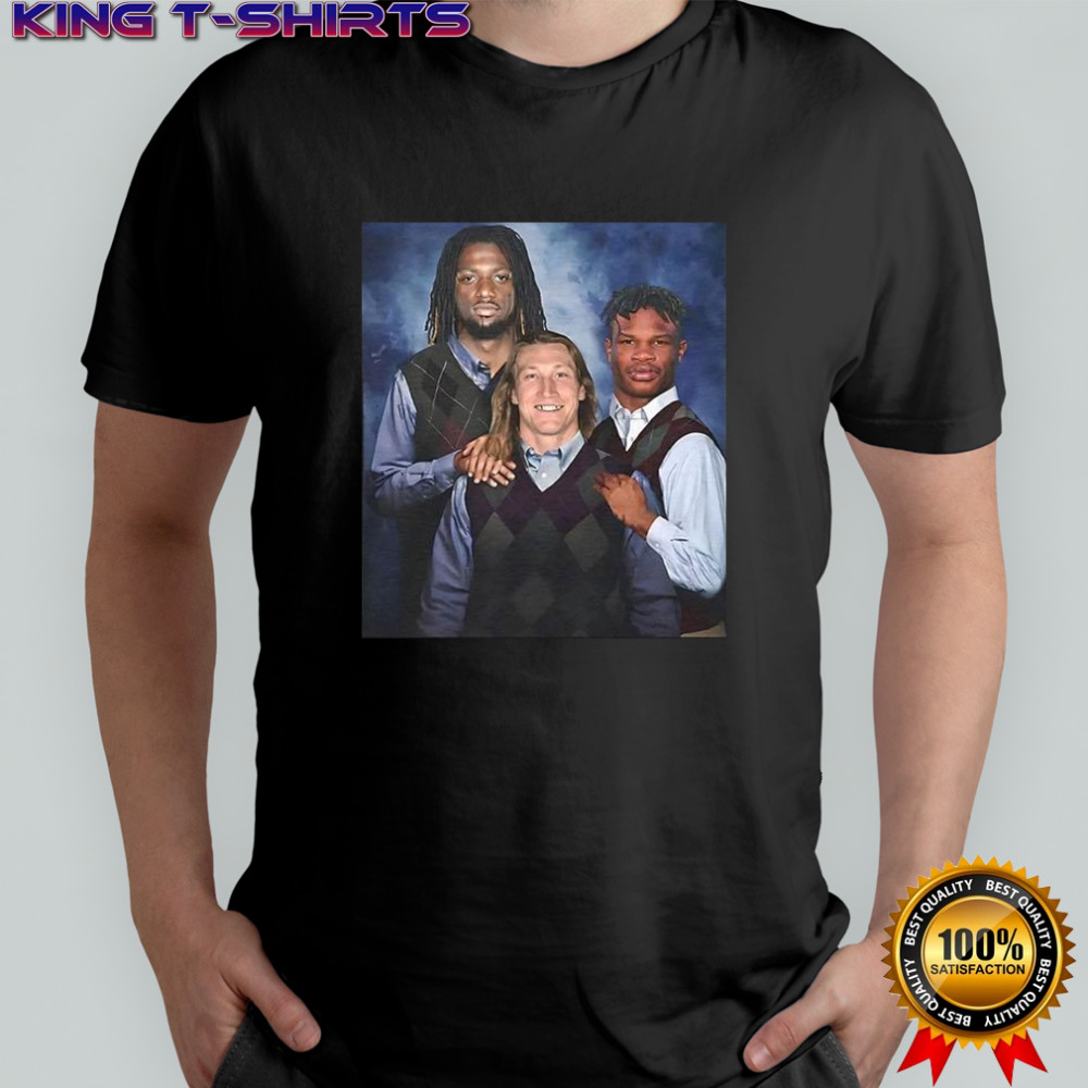 Travis Hunter Trevor Lawrence Brian Thomas Jr. Step Brothers shirt