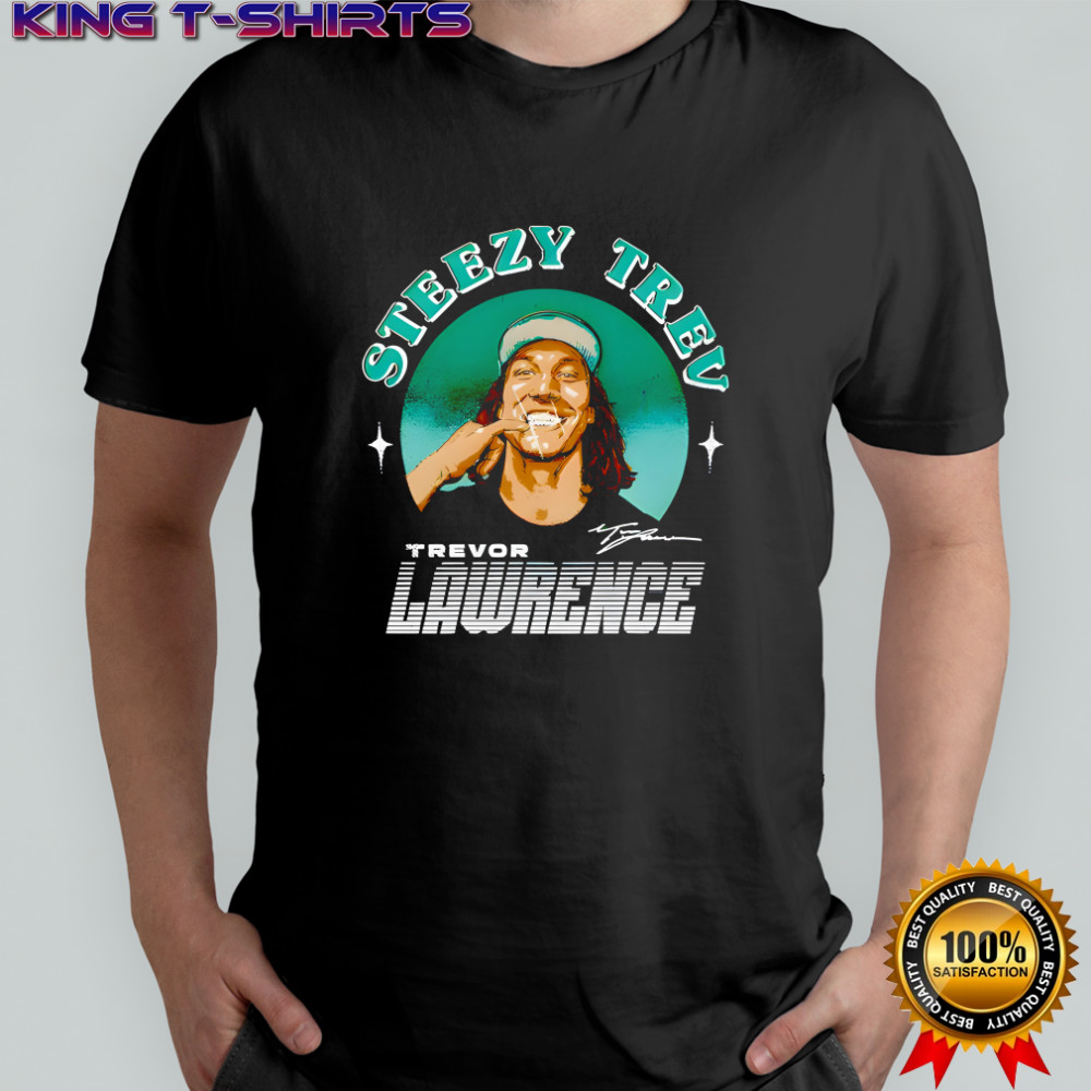 Trevor Lawrence Jacksonville Jaguars diamond grillz signature shirt (1)