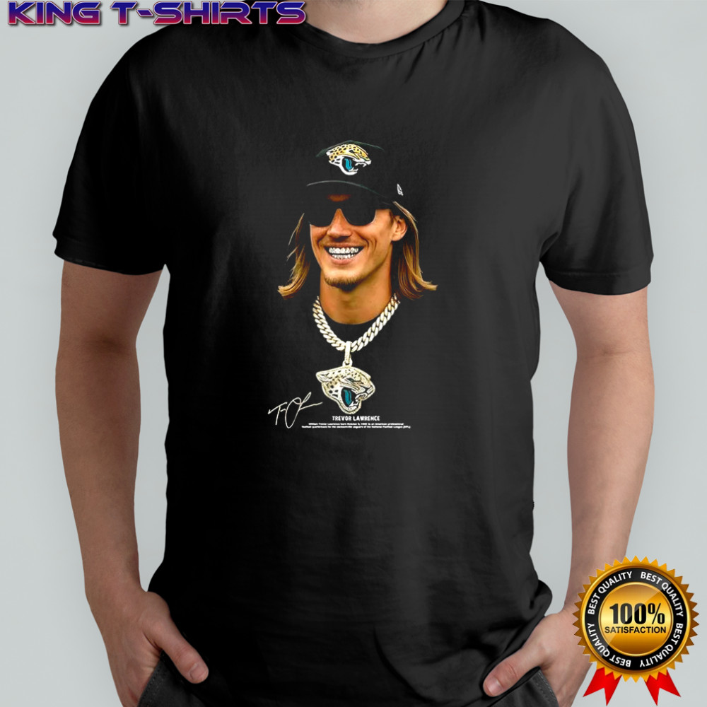 Trevor Lawrence Jacksonville Jaguars NFL grillz signature shirt