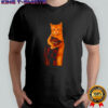 Two domestic cats graphic shirt