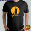 Walk for peace Aloka and monk silhouette shirt