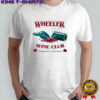 Wheeler Wine club Hawkins Indiana Stranger Things shirt