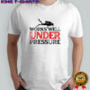 Works Well Under Pressure A silhouette of a scuba diver shirt