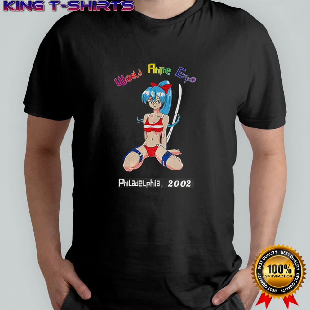 World Anime Expo Philadelphia 2002 shirt