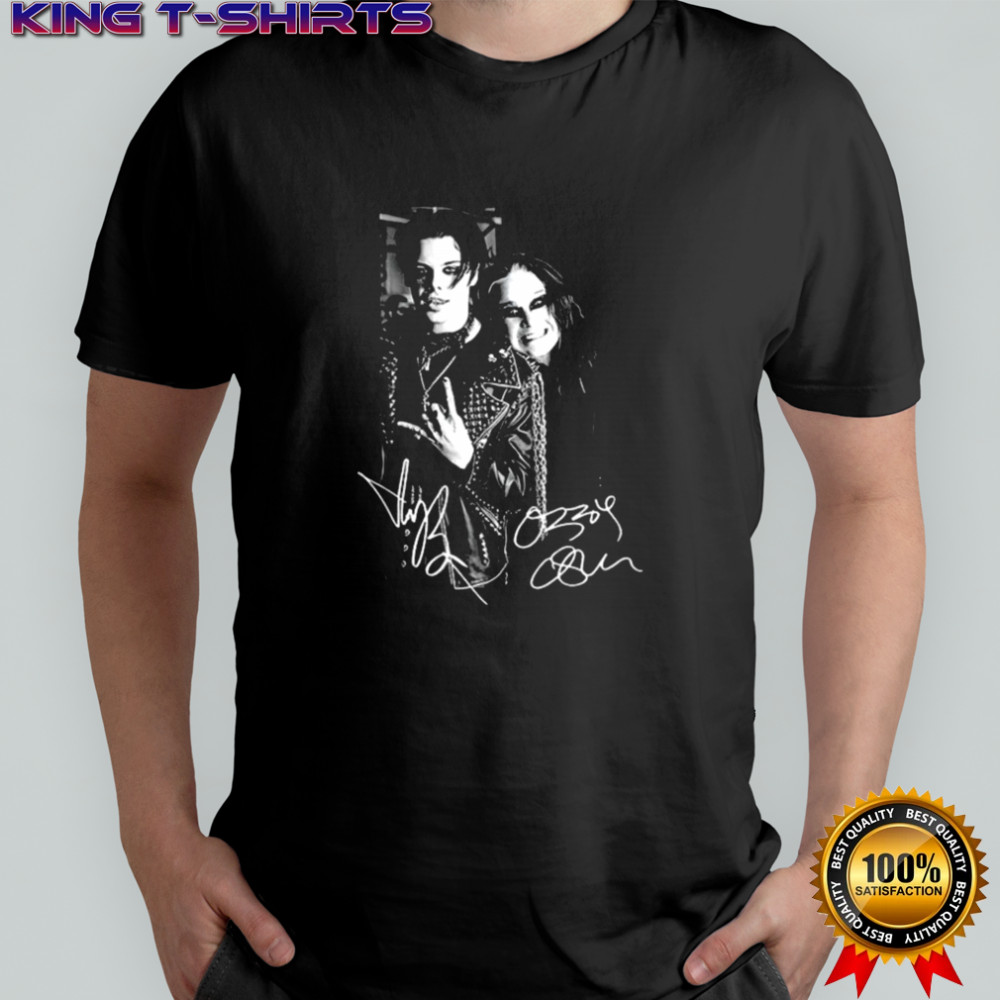Yungblud and Ozzy Osbourne signature retro shirt